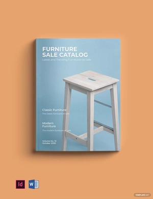 Furniture Sales Catalog Template