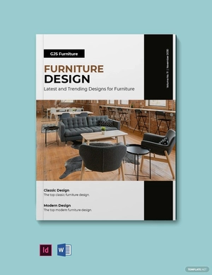 Furniture Design Catalog Template