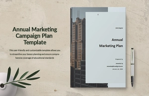 Annual Marketing Campaign Plan Template