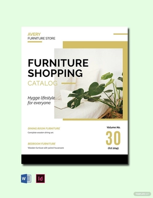 Furniture Shopping Catalog Template