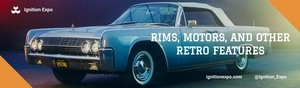 Vintage Cars Event Billboard Template