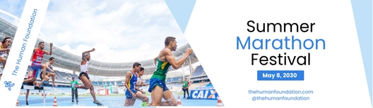 Run Festival Billboard Template