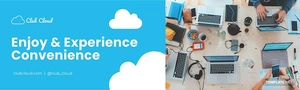 Cloud Hosting Service Billboard Template