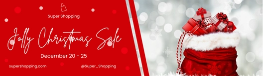 Holiday Sale Billboard Template
