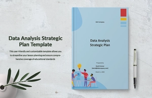 Data Analysis Strategic Plan Template