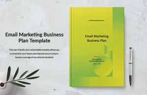Email Marketing Business Plan Template