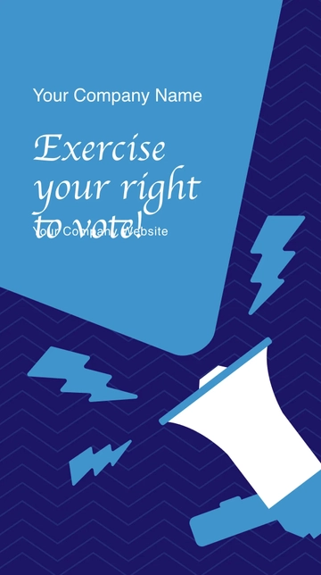 Free School Election Campaign Instagram Story Template to Edit Online