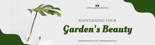 Garden Services Billboard Template