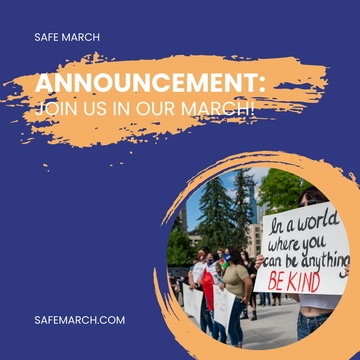 Free Campaign Announcement Instagram Post Template to Edit Online
