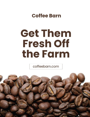 Coffee Bar Flyer Template