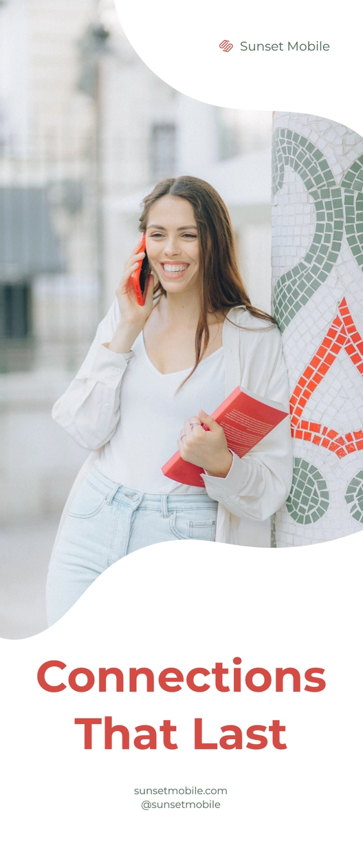 Mobile Promotion Roll-up Banner Template Mobile Promotion Roll-up Banner Template