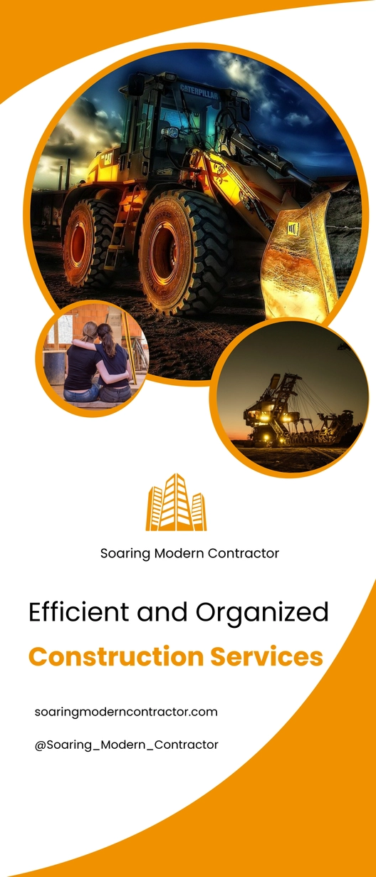 Sample Construction Roll Up Banner Template