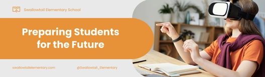 Electronic School Billboard Template