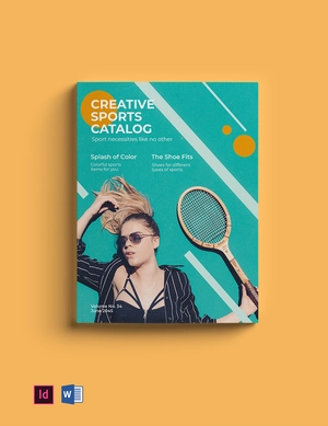 Creative Sports Catalog Template