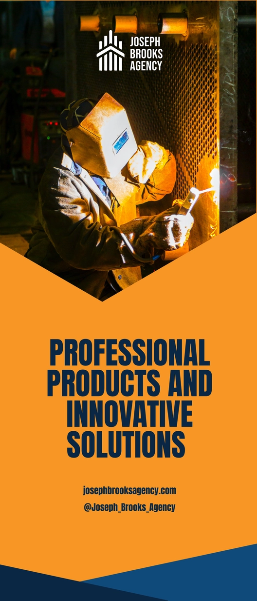 Elegant Construction Roll Up Banner Template