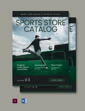 Sport Store Catalog Template