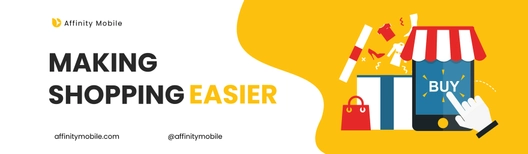 Mobile Shopping Billboard Template