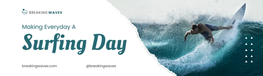 Surf Shop Billboard Template
