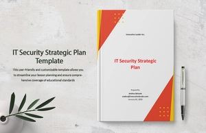 IT Security Strategic Plan Template