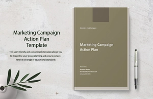 Marketing Campaign Action Plan Template