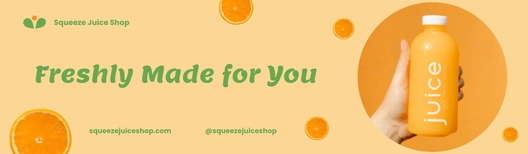Juice Shop Billboard Template