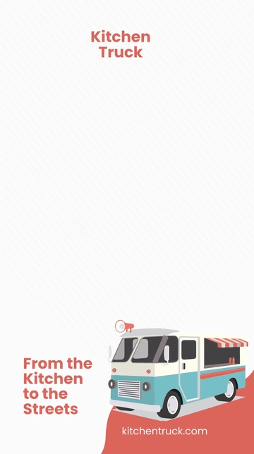 Free Food Truck Ad Snapchat Geofilter Template to Edit Online