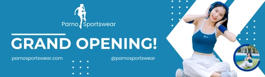 New Store Opening Billboard Template