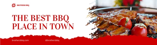 BBQ Shop Billboard Template