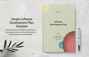 Simple Software Development Plan Template