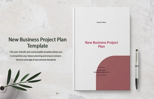 New Business Project Plan Template