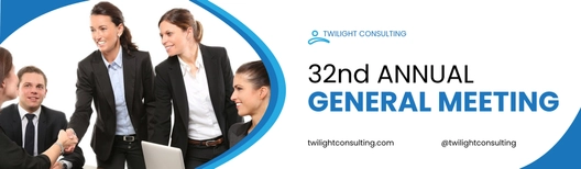 Annual General Meeting Billboard Template