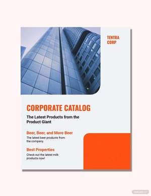 Clean Corporate Catalogue Template