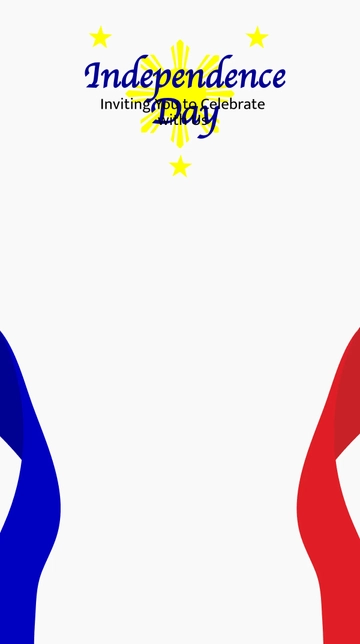 Free Philippines Independence Day Invitation Snapchat Geofilter Template to Edit Online