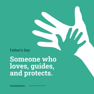 Free Father's Day Quote Instagram Post Template to Edit Online