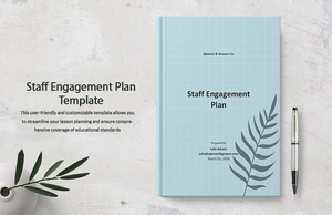 Staff Engagement Plan Template