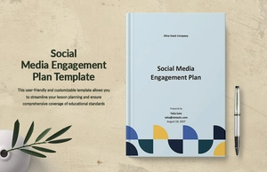 Social Media Engagement Plan Template