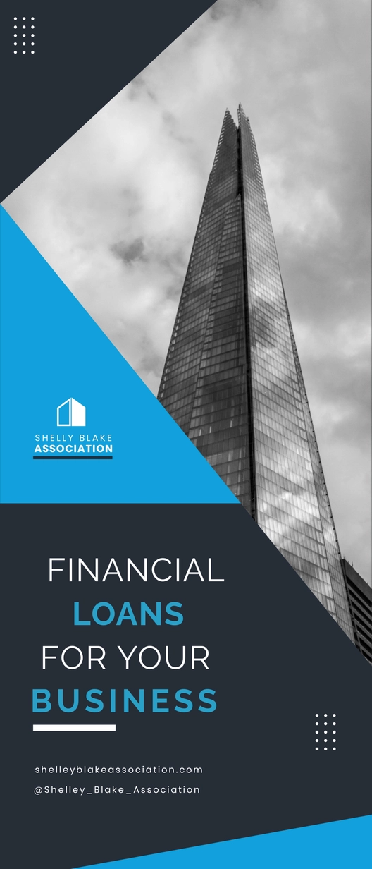Financial Roll Up Banner Template