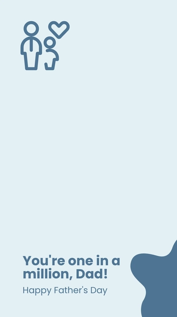 Free Dad Appreciation Snapchat Geofilter Template to Edit Online