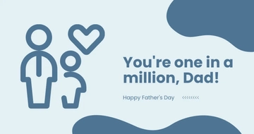 Free Dad Appreciation Facebook Post Template to Edit Online