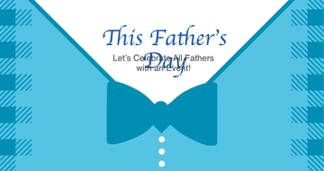 Free Father's Day Event Facebook Post Template to Edit Online