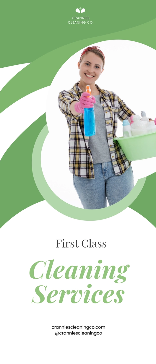 Cleaning & Disinfection Services Roll-Up Template Cleaning & Disinfection Services Roll-Up Template