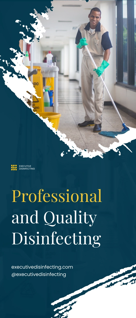 Professional Disinfecting Services Roll Up Banner Template Professional Disinfecting Services Roll Up Banner Template
