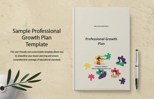 Sample Professional Growth Plan Template