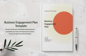 Business Engagement Plan Template
