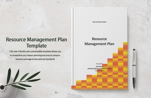 Resource Management Plan Template