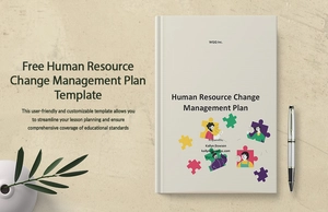 Human Resource Change Management Plan Template