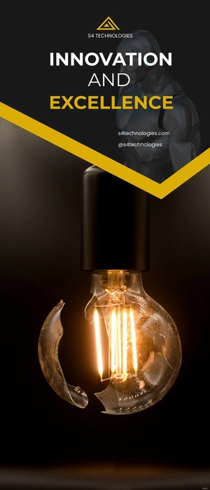 Elegant Technology Roll Up Banner Template