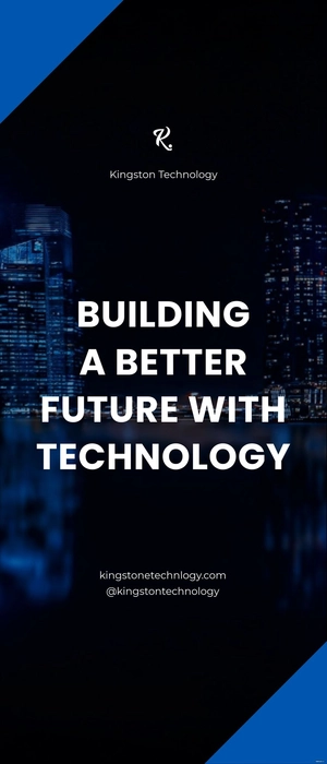 Tech Solution And Software Roll-up Banner Template