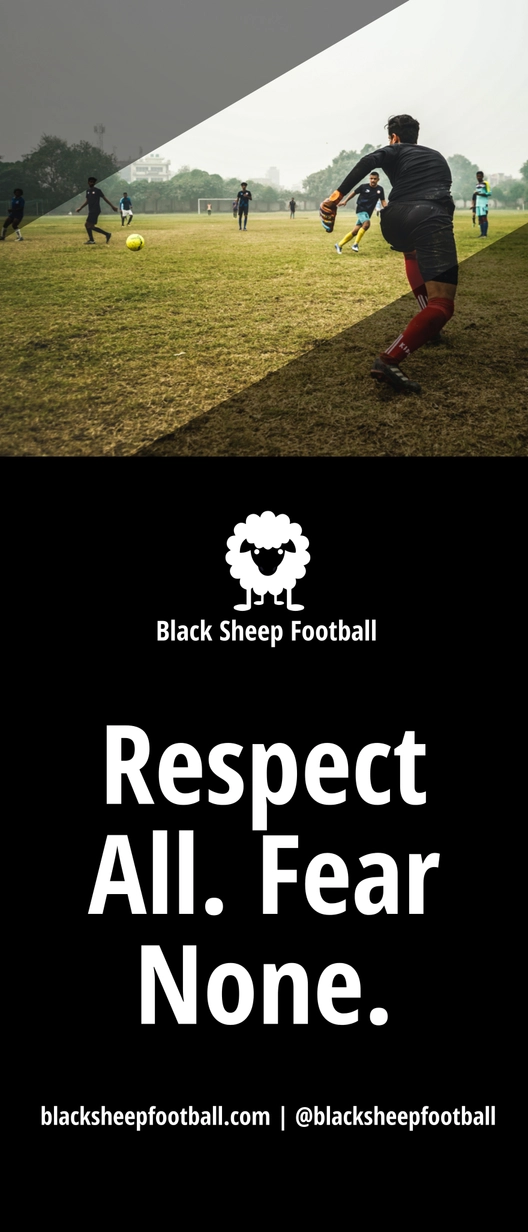 Sports Club Roll-Up Banner Template