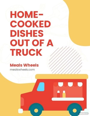 Food Truck Event Flyer Template